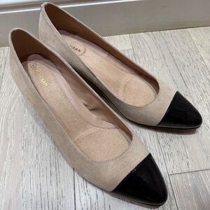 Cole Haan Grand OS Cap Toe Suede Pumps